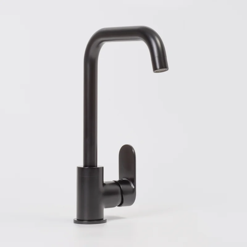 Смеситель для кухни WasserKRAFT Elbе 7407 Черный матовый