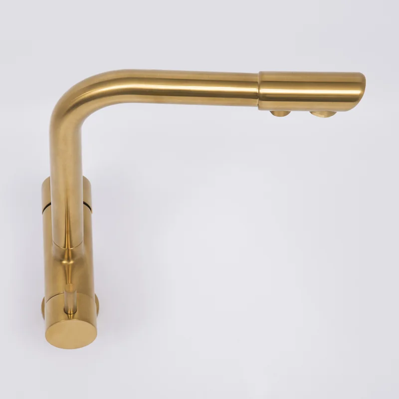 Смеситель для кухни WasserKRAFT A8387 Золото матовое