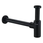 Сифон для раковины WasserKRAFT A094 Черный матовый