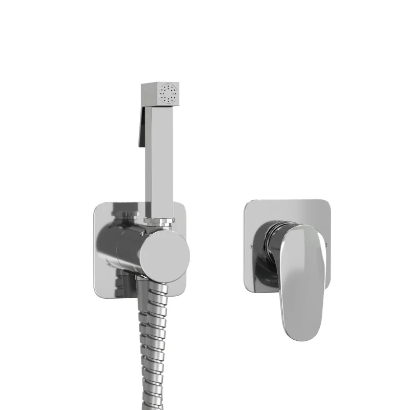 Гигиенический душ со смесителем WasserKRAFT Weida A3151.271.057.136 Хром