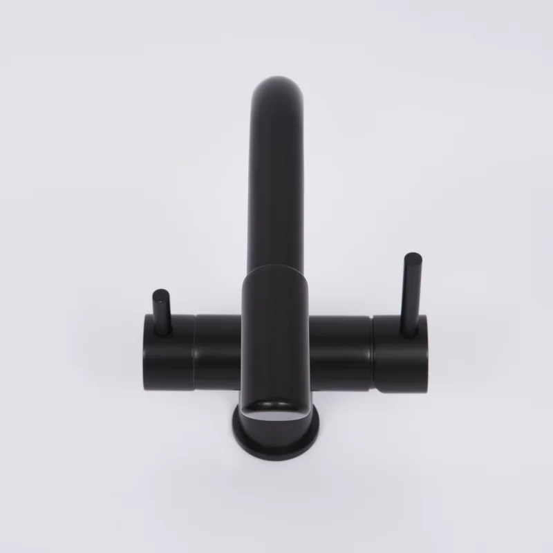 Смеситель для кухни WasserKRAFT A8367 Черный матовый