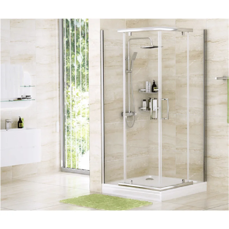 Душевой уголок Wasserkraft Leine 90x90 35P03