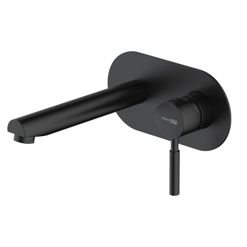 Смеситель для раковины WasserKRAFT Gollach 3330 Черный матовый