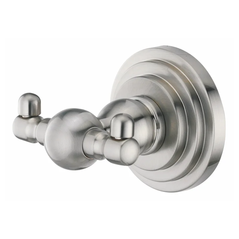 Двойной крючок WasserKRAFT Ammer K-7023D Хром матовый