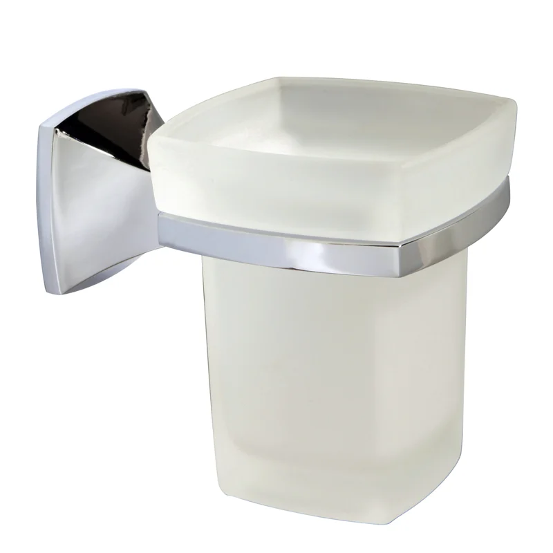 Стакан для зубных щеток WasserKRAFT Wern K-2528 Хром