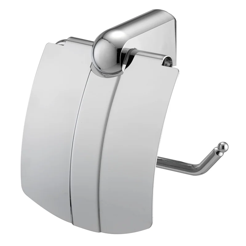 Держатель туалетной бумаги WasserKRAFT Berkel K-6825 с крышкой Хром