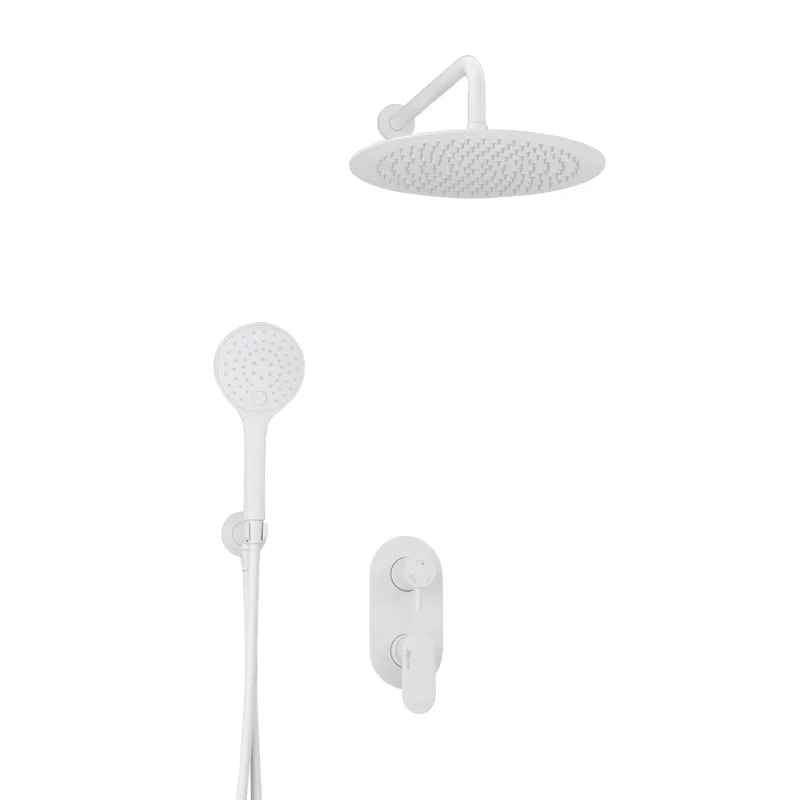 Душевая система WasserKRAFT А85155 Белая матовая