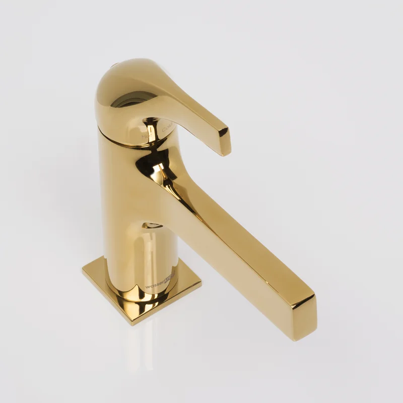 Смеситель для раковины WasserKRAFT Sauer 7103 Золото