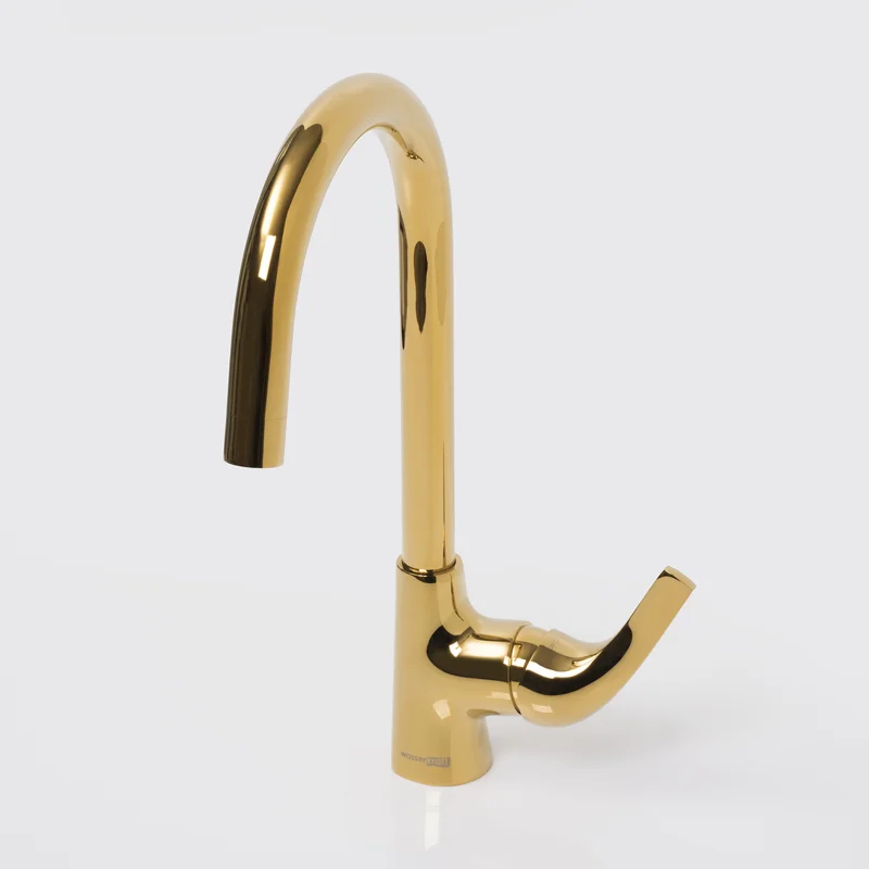 Смеситель для кухни WasserKRAFT Sauer 7107 Золото