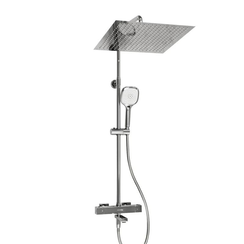 Душевая система WasserKRAFT A199.119.065.087.CH Thermo с термостатом Хром