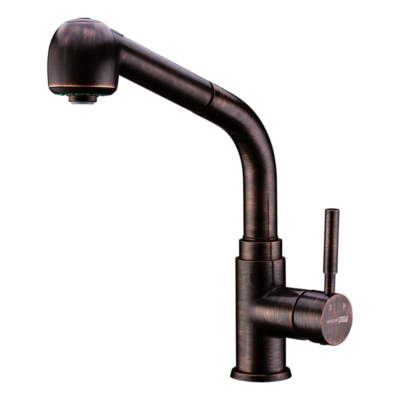 Смеситель для кухни WasserKRAFT A8247 Бронза темная