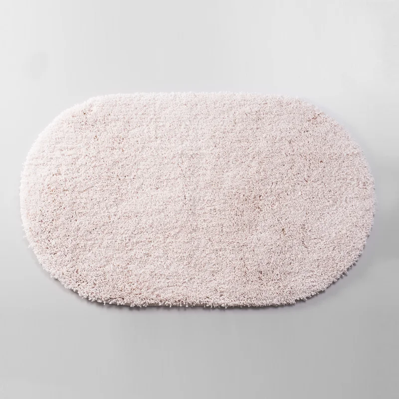 Коврик WasserKraft Dill BM-3950, Pastel Parchment напольный, цвет - светло-серый, 60 х 100 см