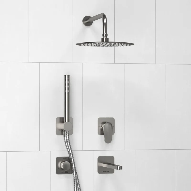 Душевой комплект WasserKraft Spree A1451.273.274.097.121.275.100.276 Встраиваемый Никель