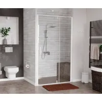 Душевой уголок WasserKRAFT Neime 90x90 19P03 профиль Белый матовый стекло прозрачное