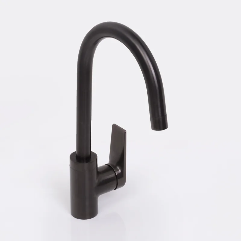 Смеситель для кухни WasserKRAFT Wiese 8407 Оружейная сталь