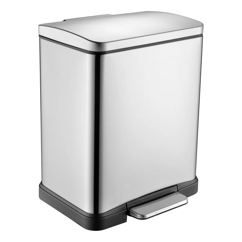 Корзина для мусора WasserKRAFT K-622, с педалью, 12 л