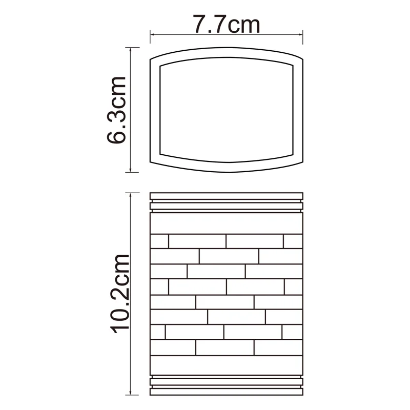 Стакан для зубных щеток WasserKRAFT Main K-4728 Белый матовый