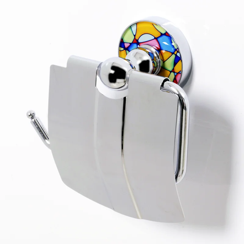 Держатель туалетной бумаги WasserKRAFT Diemel K-2225 крышкой Хром