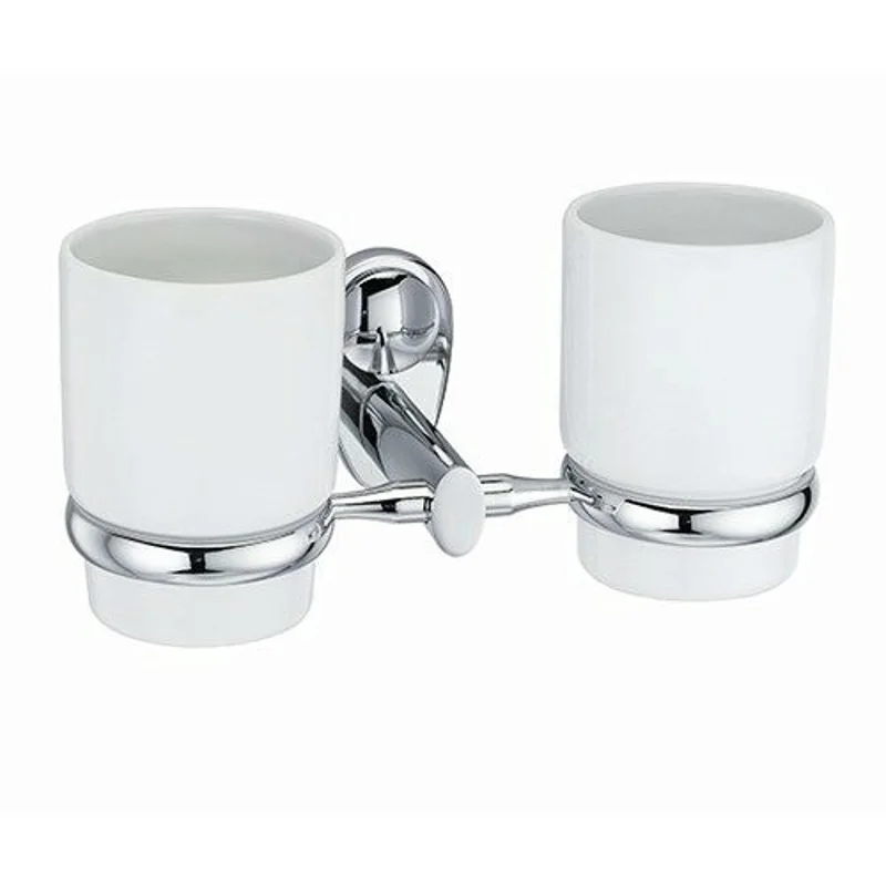 Двойной керамический стакан для зубных щеток WasserKRAFT Main K-9228DC