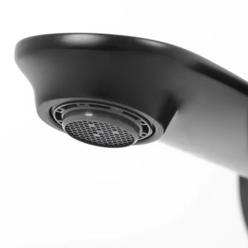 Смеситель для раковины WasserKRAFT Elbе 7430 Черный матовый