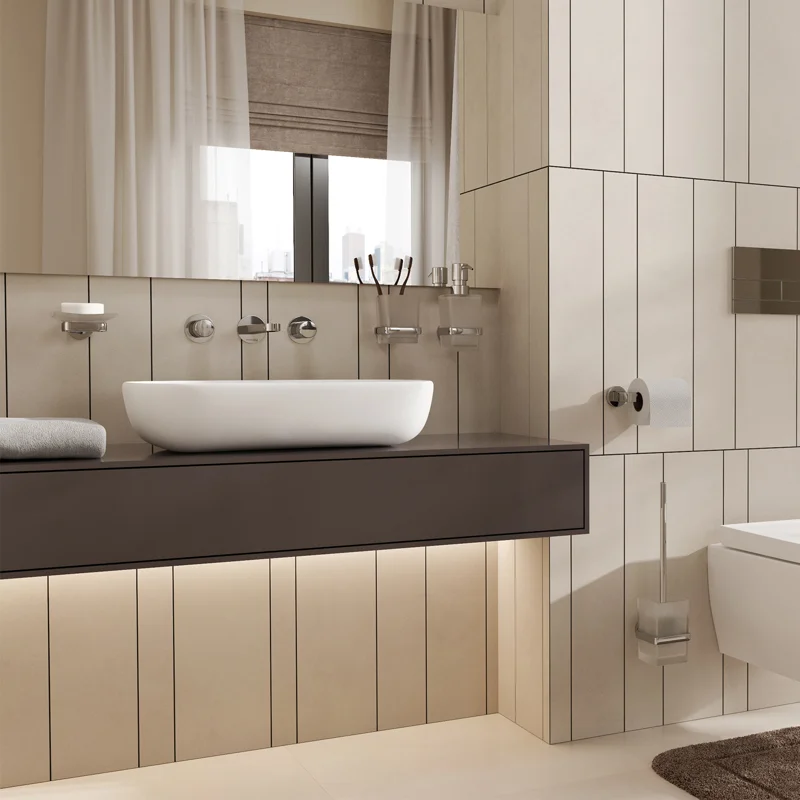 Ершик для унитаза WasserKRAFT Mosel K-46627 Хром