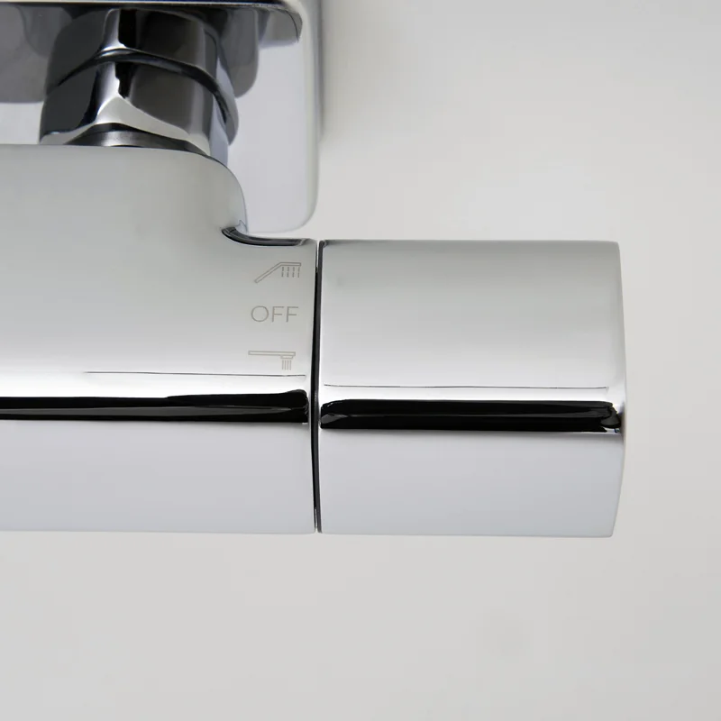 Смеситель для ванны WasserKRAFT Naab 8611 Thermo с термостатом Хром