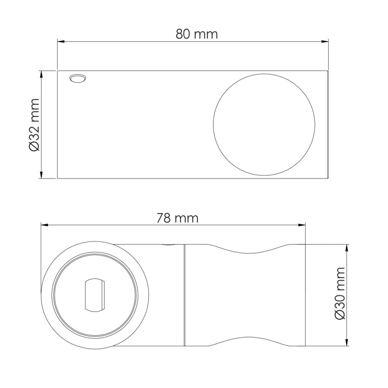 Держатель ручного душа WasserKRAFT A320 Черный глянец