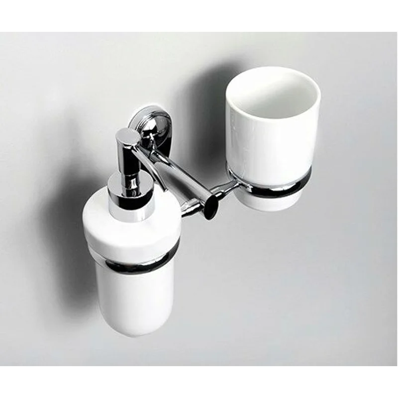 Держатель стакана и дозатора WasserKRAFT K-9289C