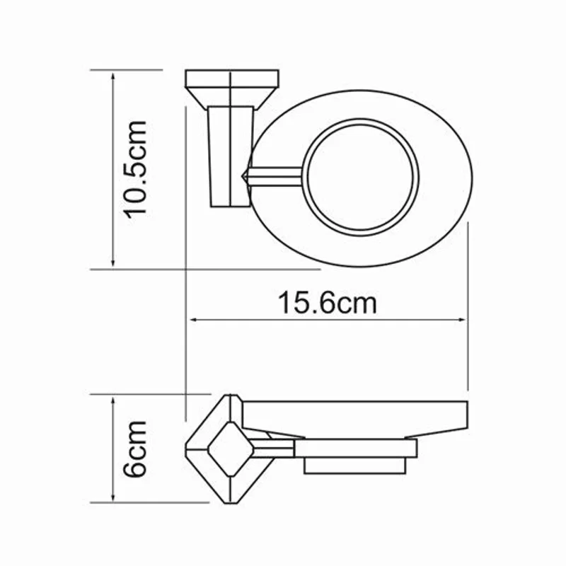 Мыльница WasserKRAFT Aller K 1129C