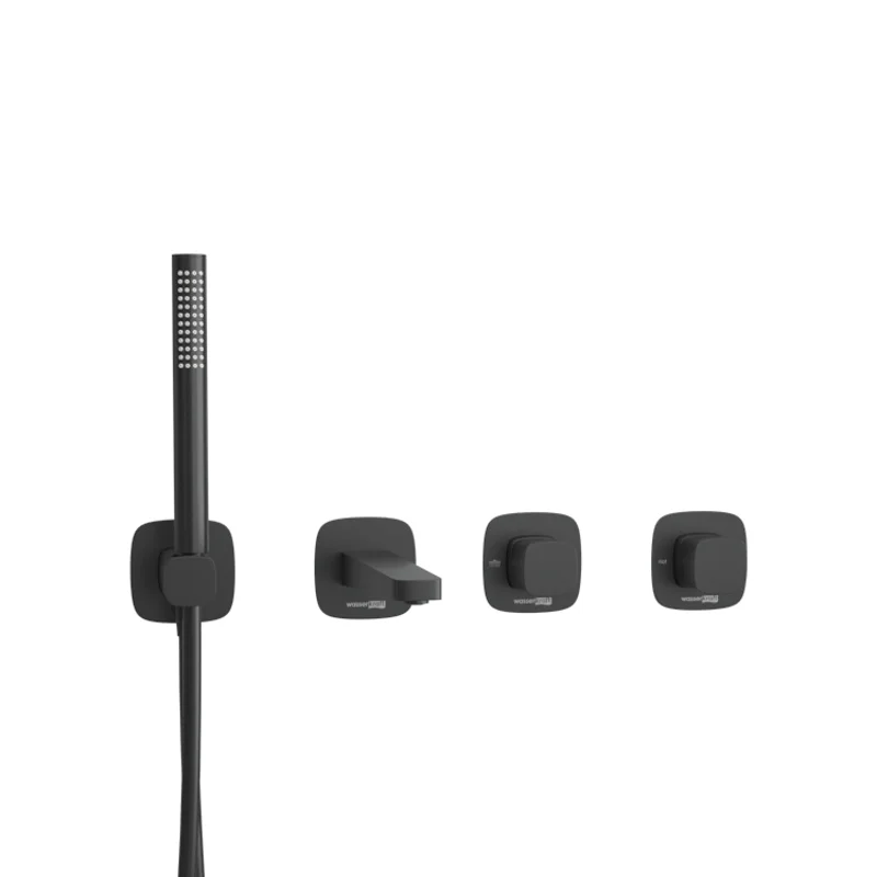 Душевая система WasserKRAFT Nuthe A9151.264.219.162.327.242.217 Черная матовая