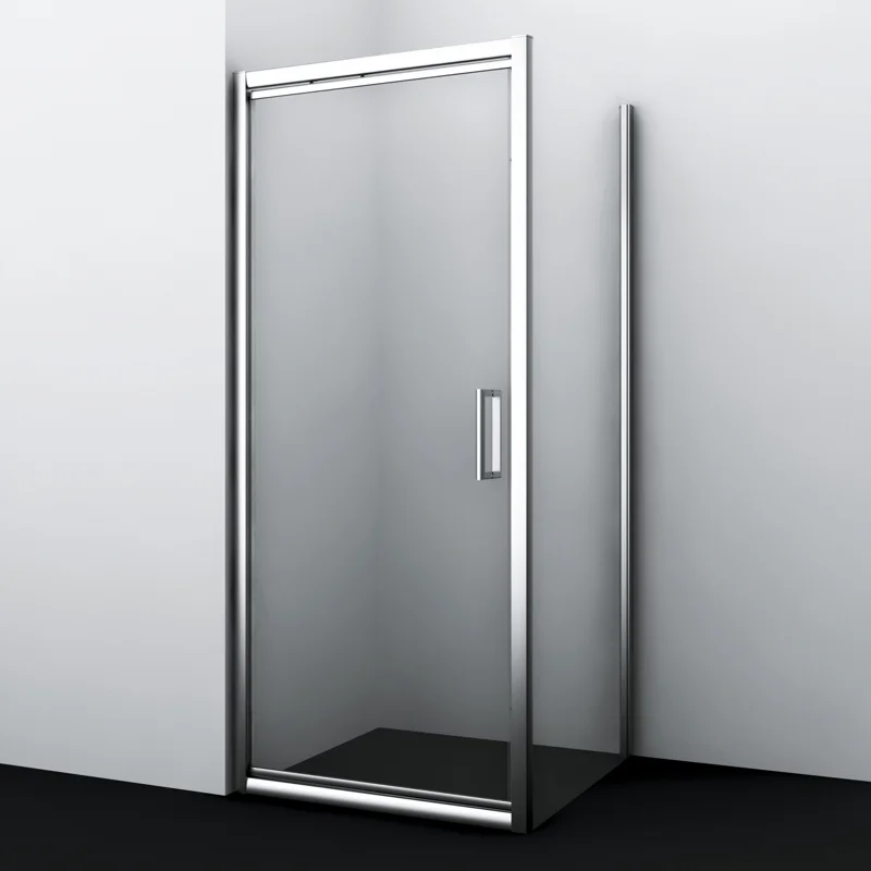 Душевой уголок WasserKRAFT Salm 100x90 27I22 профиль Хром стекло прозрачное