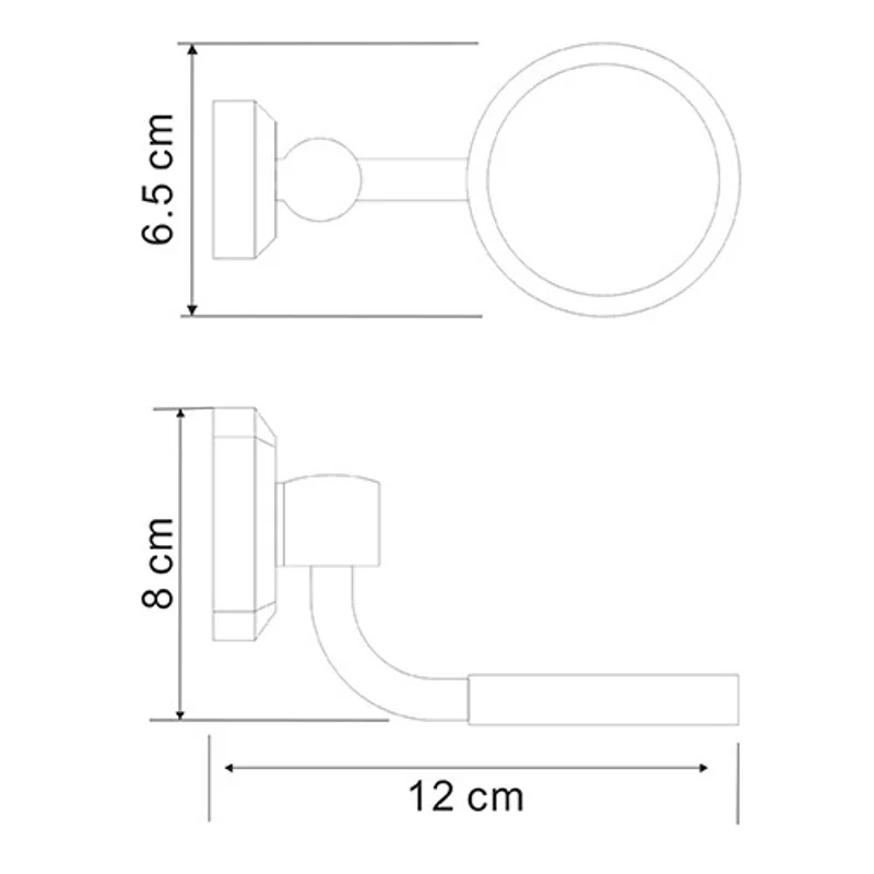 Держатель WasserKRAFT Oder C175 Хром