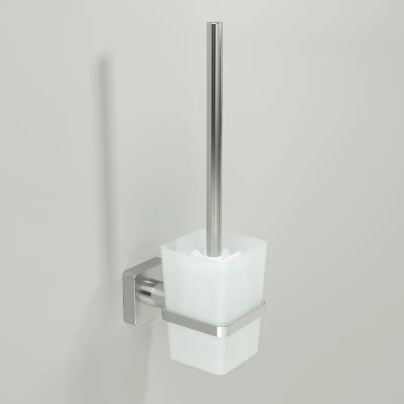 Ершик для унитаза WasserKRAFT Rhin K-8727 Хром