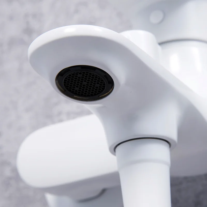 Смеситель для ванны WasserKRAFT Mindel 8501 Белый матовый