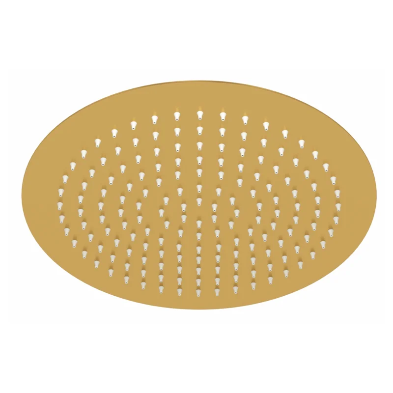 Верхний душ WasserKRAFT Aisch A262 Золото матовое