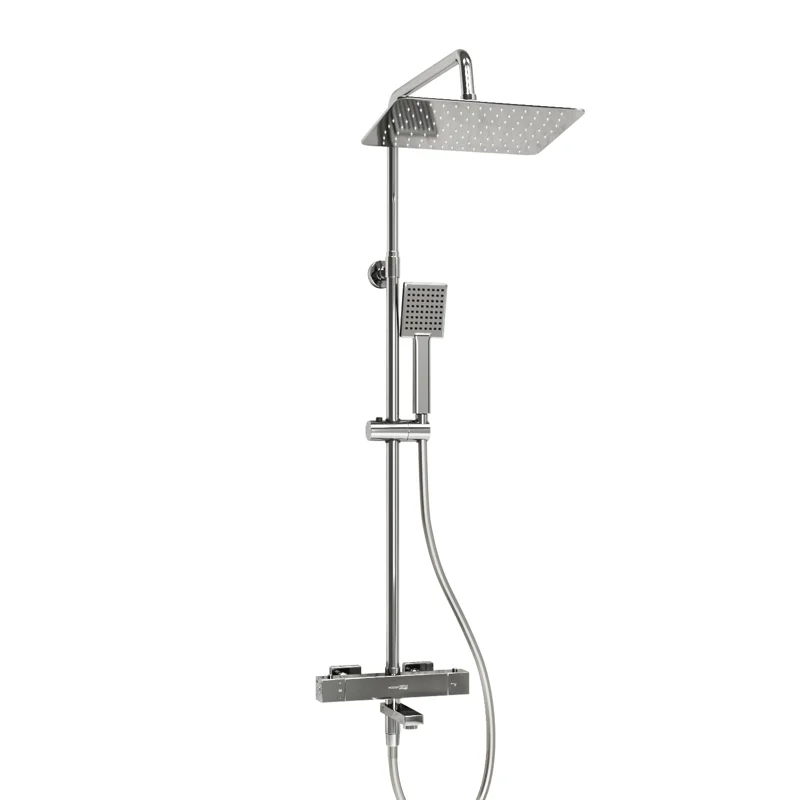 Душевая система WasserKRAFT A199.069.141.087.CH Thermo с термостатом Хром