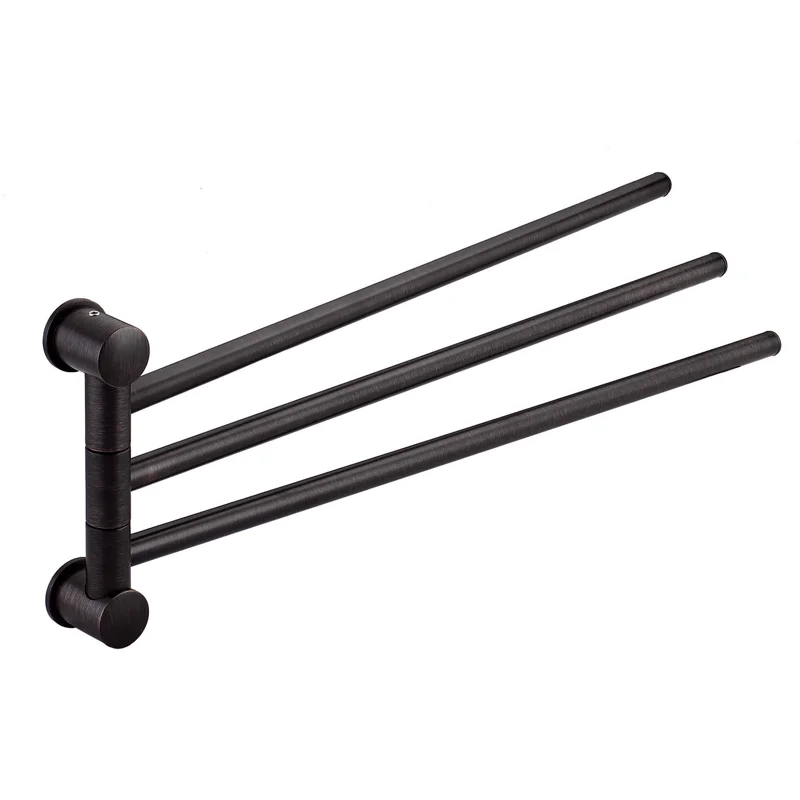 Полотенцедержатель WasserKRAFT Isar K-1633 поворотный Темная бронза