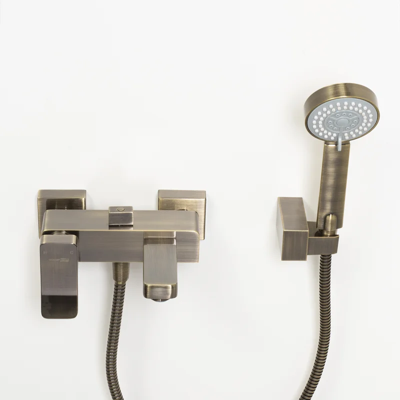 Смеситель для ванны WasserKRAFT Exter 1601 Светлая бронза