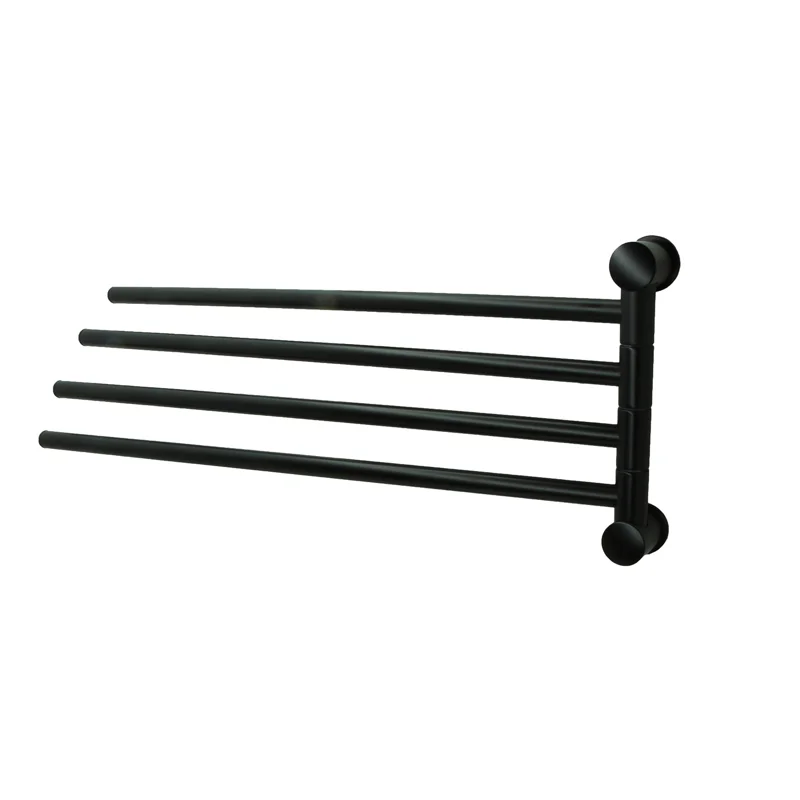 Полотенцедержатель WasserKRAFT K-1034B поворотный Черный