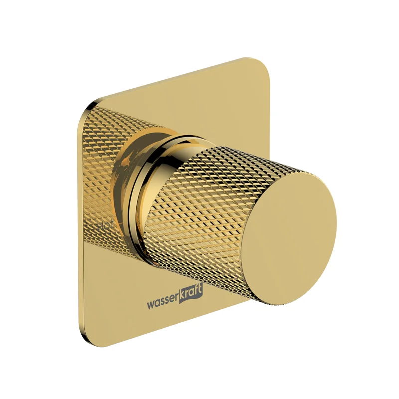 Смеситель для душа WasserKRAFT Ems 7651 Золото глянцевое