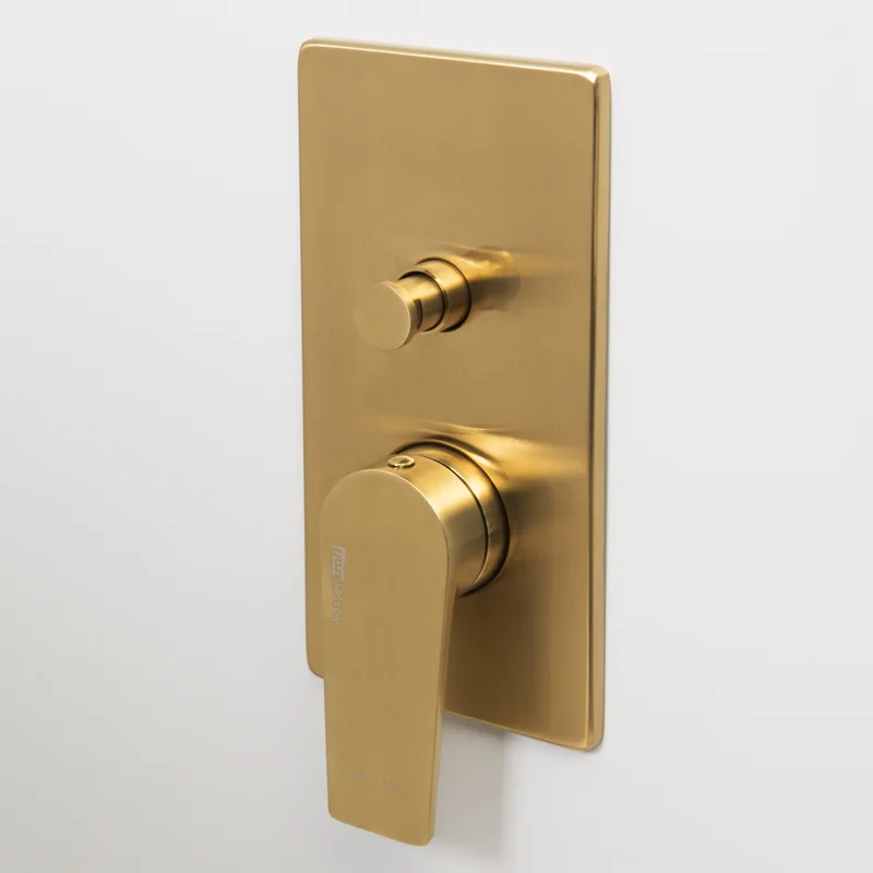 Душевая система WasserKRAFT А55201 Золото матовое