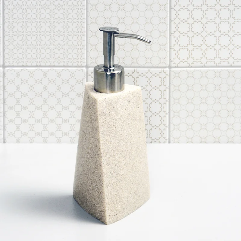 Дозатор для жидкого мыла WasserKRAFT Ohre K-37799 Бежевый матовый