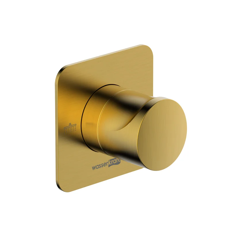 Переключатель потоков WasserKRAFT Havel A282 Золото матовое