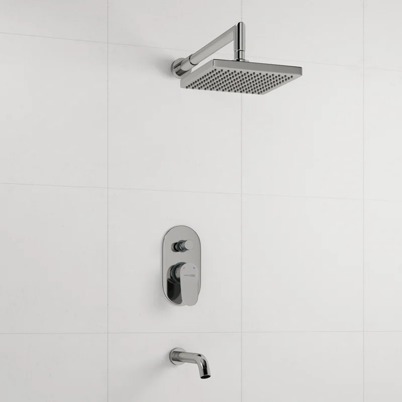 Душевая система WasserKRAFT A13028 Хром