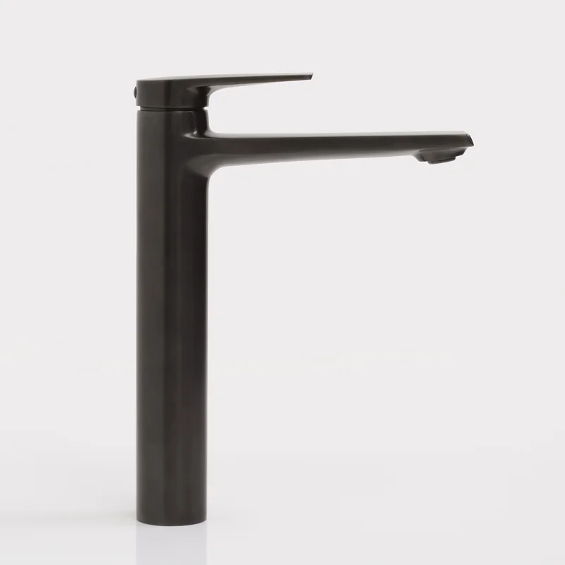 Смеситель для раковины WasserKRAFT Wiese 8403H Оружейная сталь