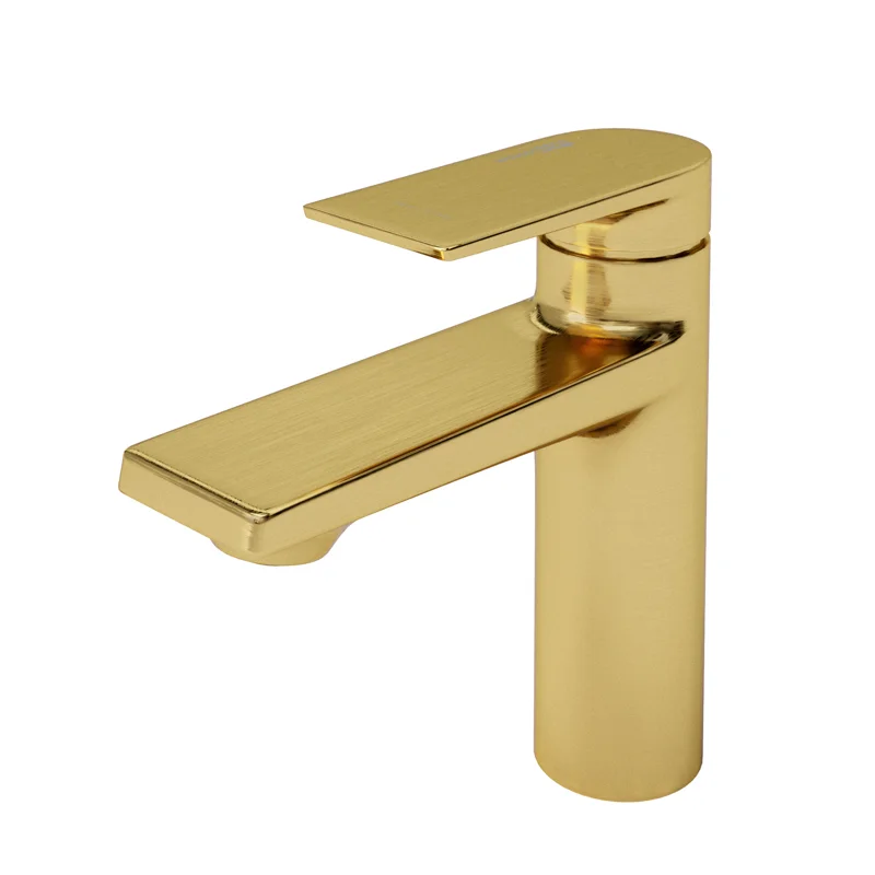 Смеситель для раковины WasserKRAFT Aisch 5503 Золото матовое