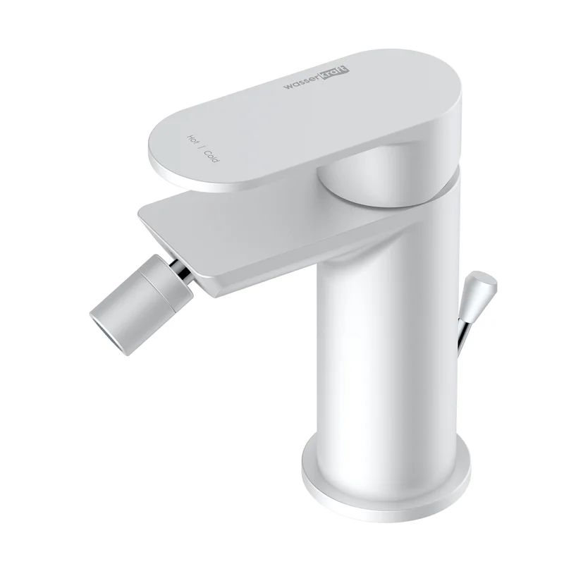 Смеситель для биде WasserKRAFT Mindel 8506 Белый