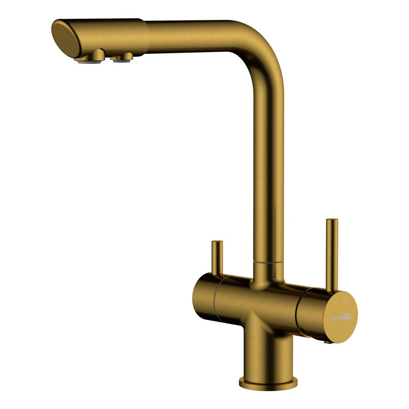 Смеситель для кухни WasserKRAFT A8387 Золото матовое