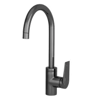 Смеситель для кухни WasserKRAFT Wiese 8407 Оружейная сталь
