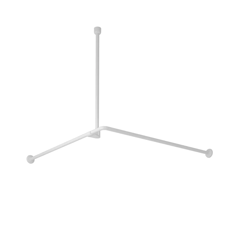 Карниз для ванны WasserKRAFT Kammel 90x90 SC-839090 Белый